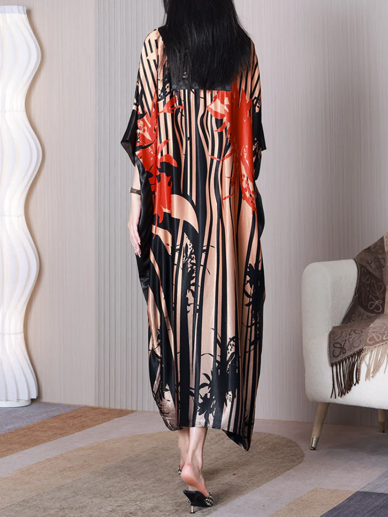 Feel The Moment Square Collar Loose A-line Dress - Image 2