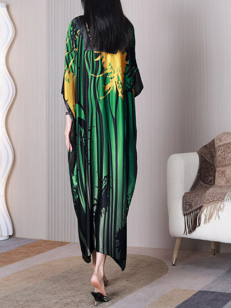 Feel The Moment Square Collar Loose A-line Dress - Image 5