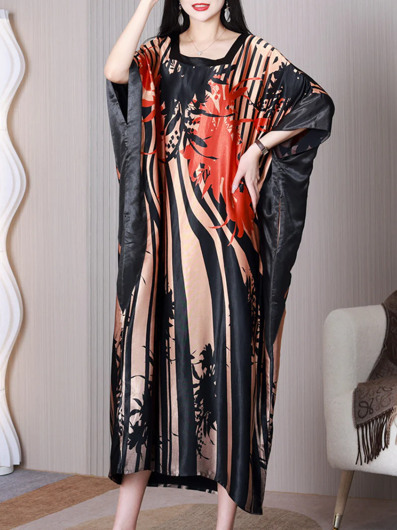 Feel The Moment Square Collar Loose A-line Dress - Image 6