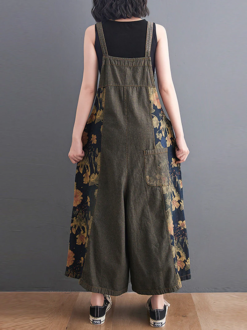 Find Your Way Printed Overall Dungaree - Image 4