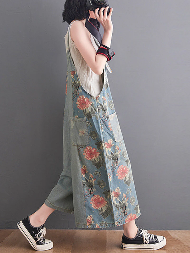 Find Your Way Printed Overall Dungaree - Image 8