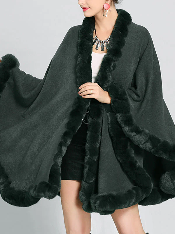 Fine Fancy Poncho Plus Size Cape Cardigan - Image 11