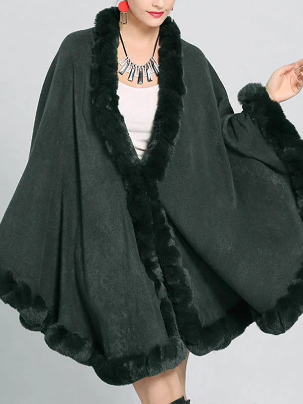 Fine Fancy Poncho Plus Size Cape Cardigan - Image 12