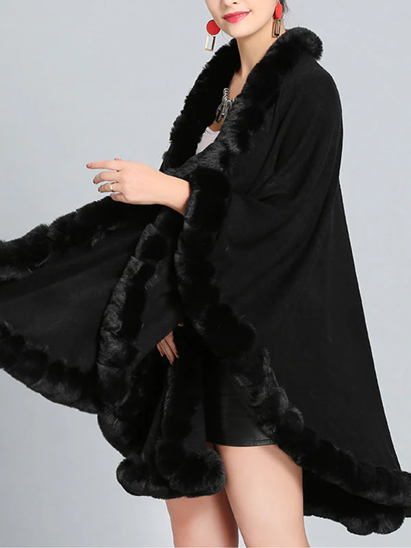 Fine Fancy Poncho Plus Size Cape Cardigan - Image 17