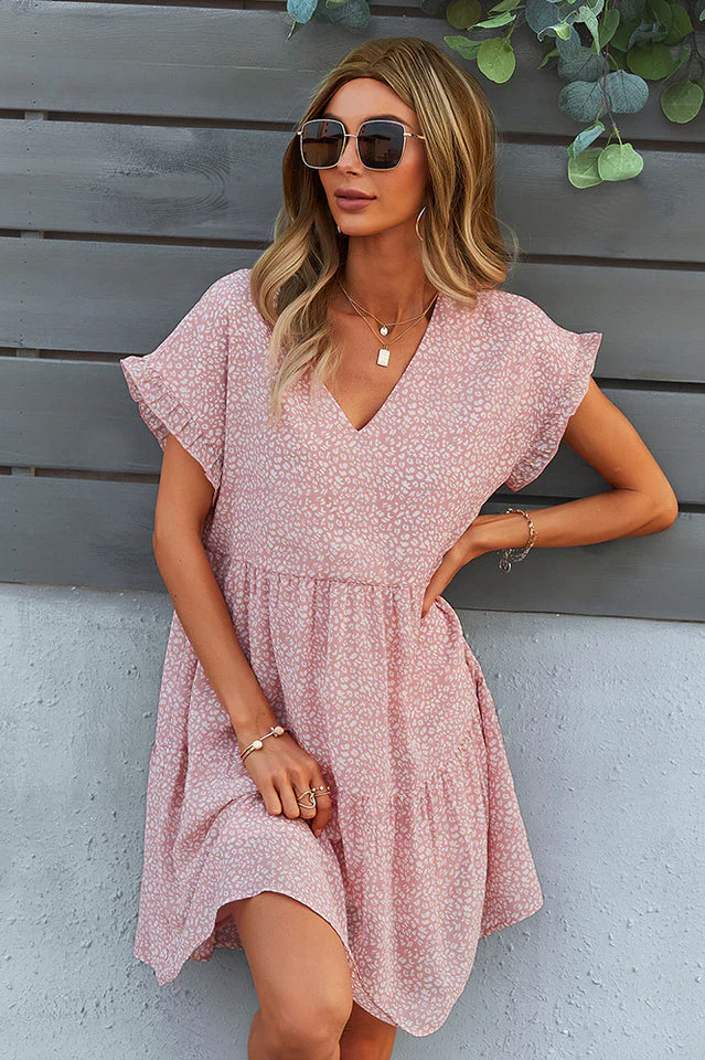 Floral Babydoll Dress - Image 8