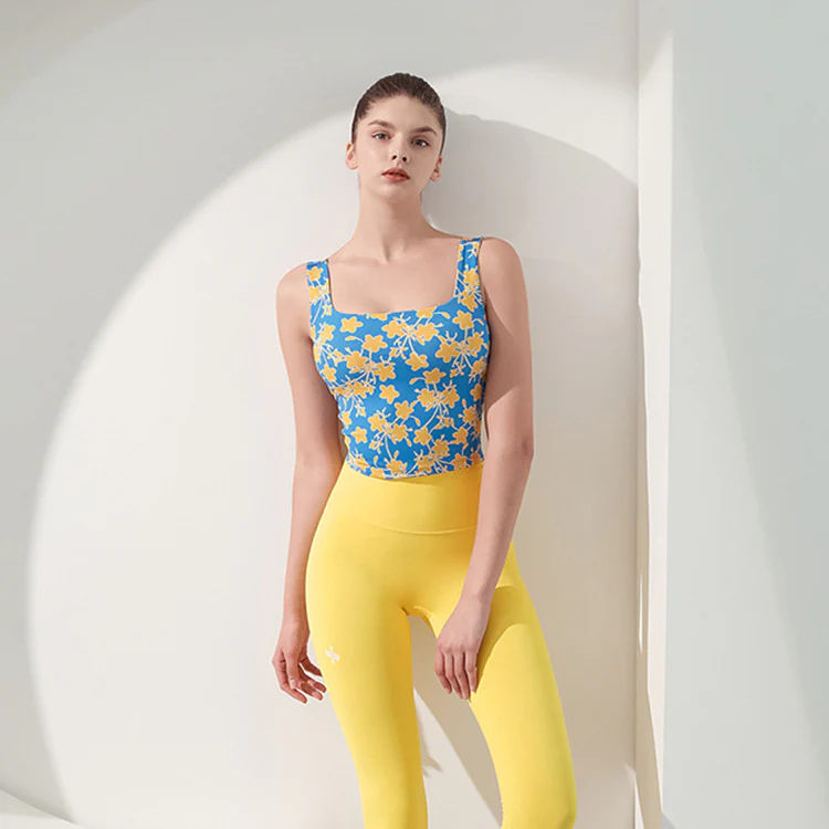 Floral Print Hanky Hem Zip Back Tank Top - Image 7