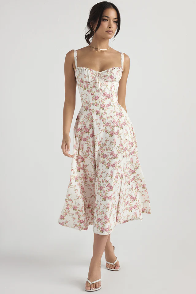 Floral Print Sundress - Image 3