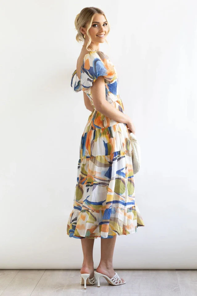 Flossy Midi Dress - Image 16