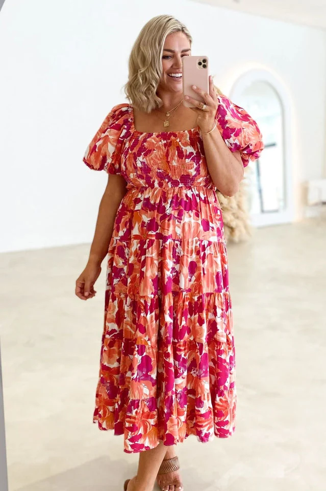 Flossy Midi Dress - Image 21