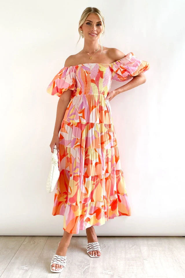 Flossy Midi Dress - Image 4