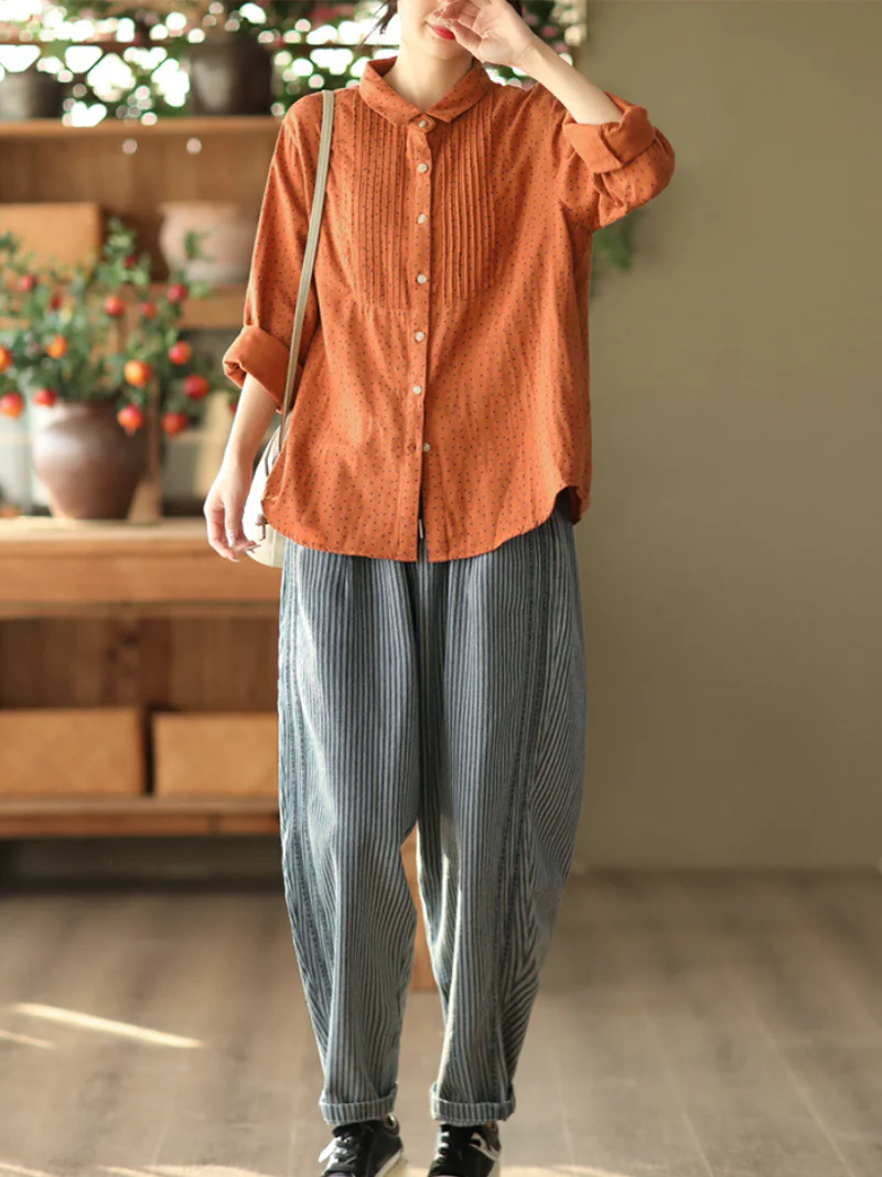 Free People's Elastic Waist Bottom Pants - Image 7