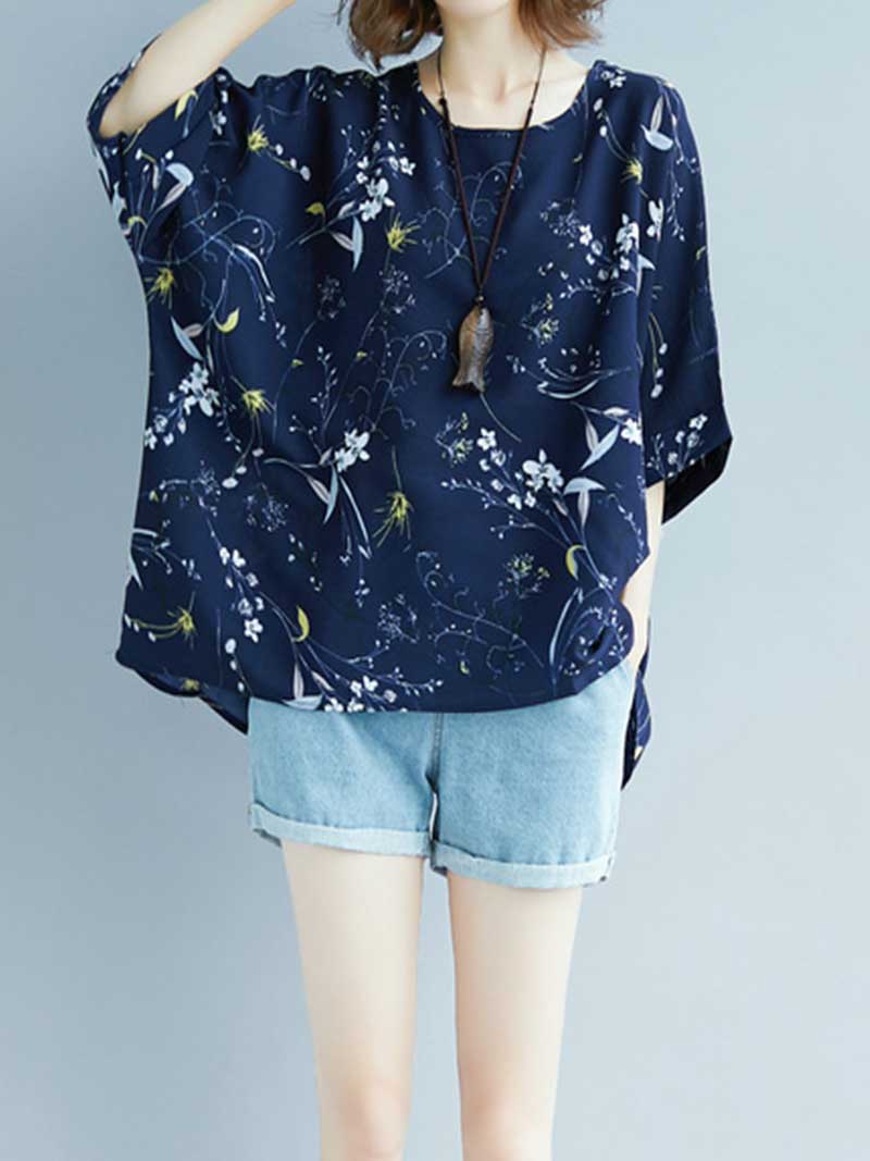 Game of Love Printed Floral Shirt Top - Image 2