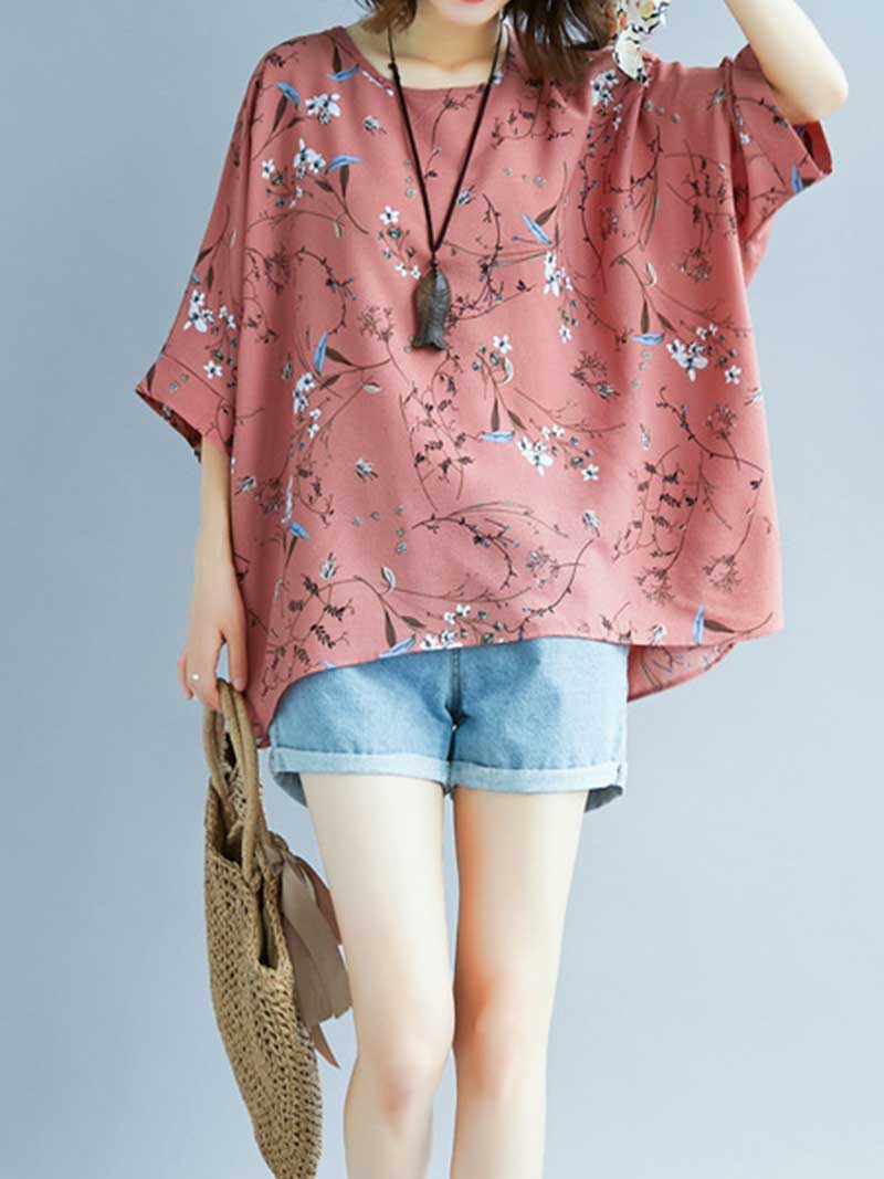 Game of Love Printed Floral Shirt Top - Image 8