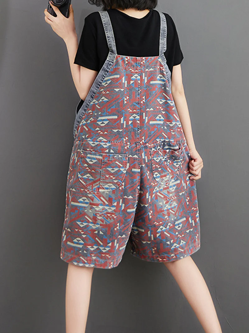 Gatina Details Romper Overall Dungarees - Image 2