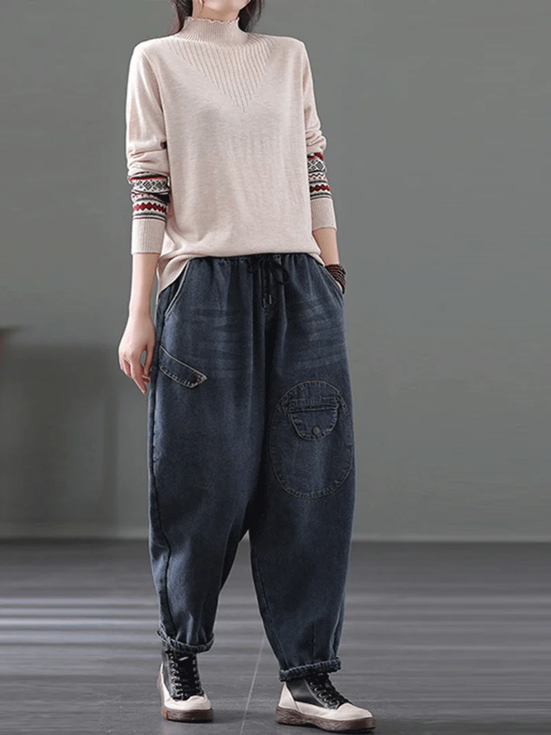 Get It Right Women Denim Trouser Pant - Image 8