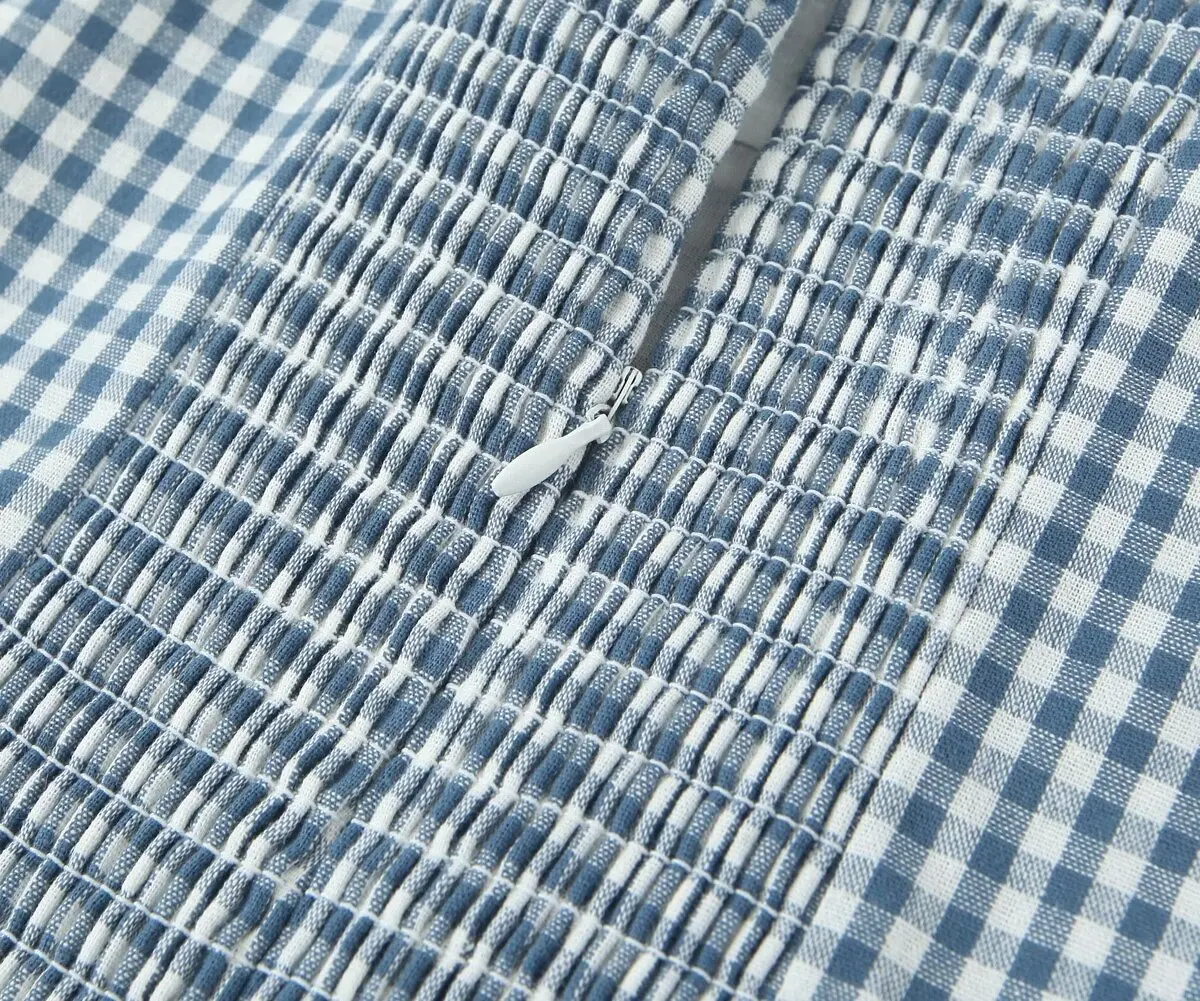 Gingham Dream Dress - Image 10