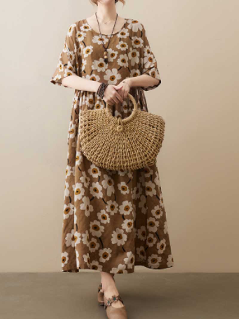 Giving Love Floral Smock Dress - Image 2