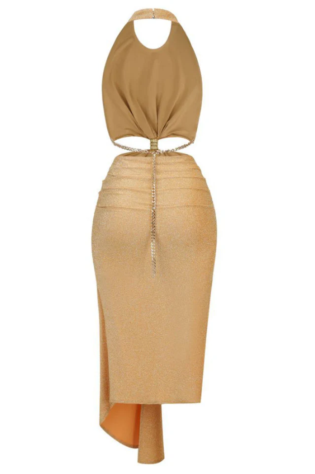 Gold Aphrodite Dress - Image 12