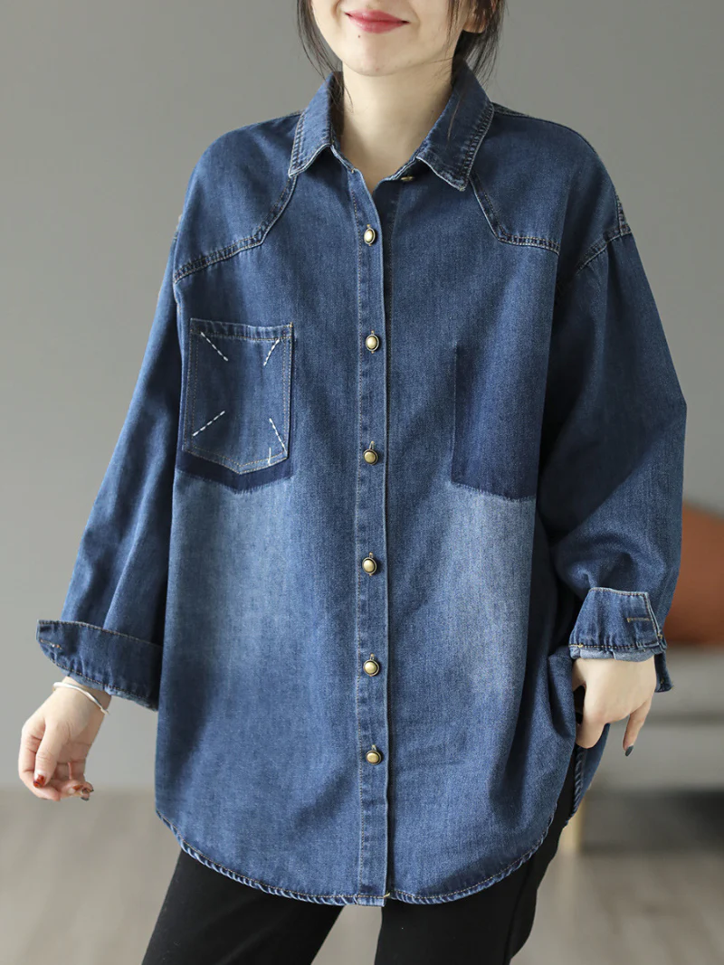 Got A Beautiful Loose Stylish Denim Ladies Jacket - Image 5