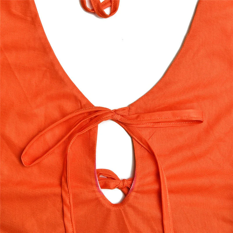 YAYOU GRADIENT COLOR BODYCON MAXI Dress - Image 17