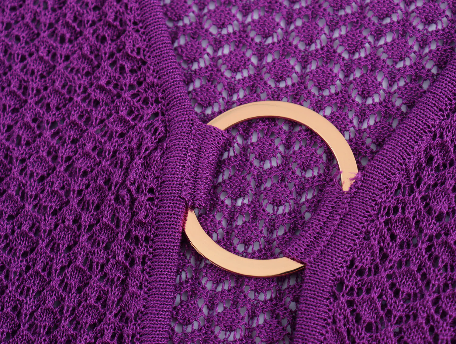 Grape Ribbed Knit Maxi Dress - Image 7