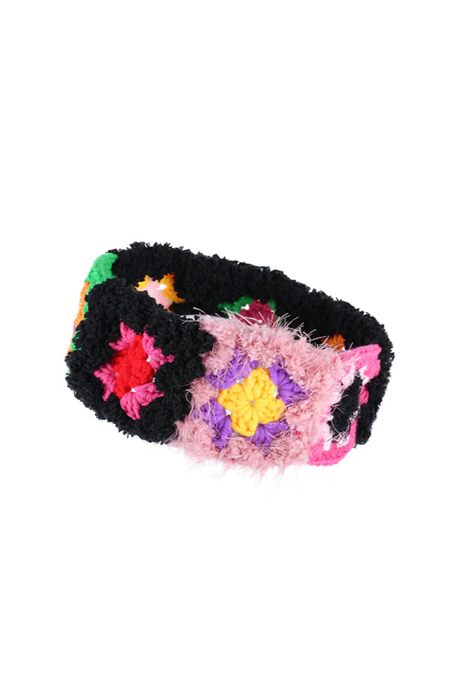 Handmade Ear Warmer Pattern Knit Headband - Image 5