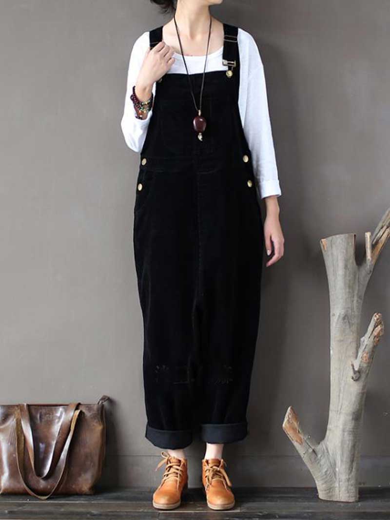 Happy Now Cotton Overall Dungarees - Image 4