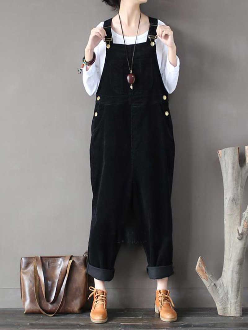 Happy Now Cotton Overall Dungarees - Image 9