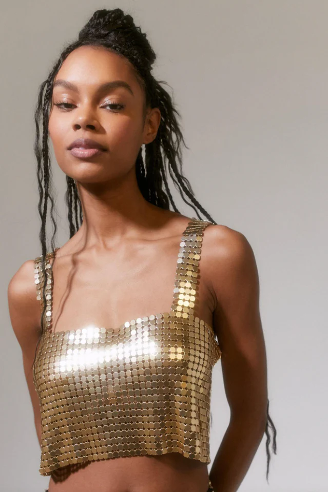 Harlow Metal Cropped Top - Image 6