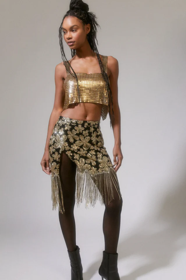Harlow Metal Cropped Top - Image 7