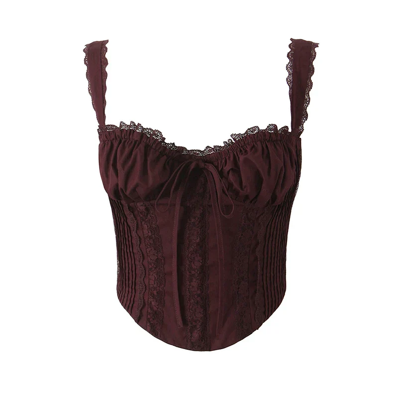 Heartfelt Brown Corset - Image 2
