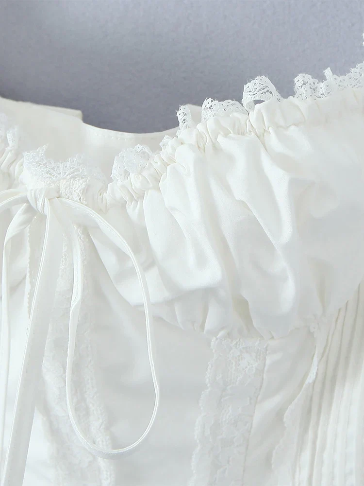Heartfelt White Corset - Image 4