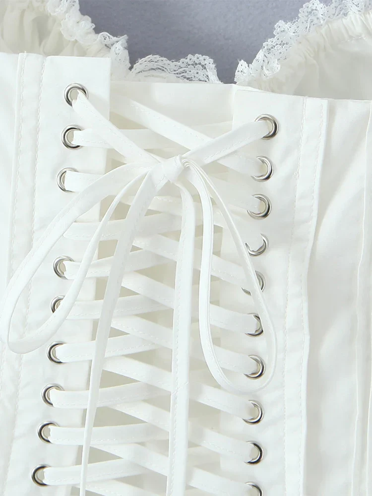 Heartfelt White Corset - Image 5