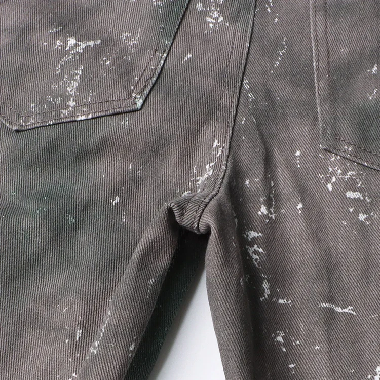 HIGH WaistED CARGO TROUSERS - DARK GREY - Image 8