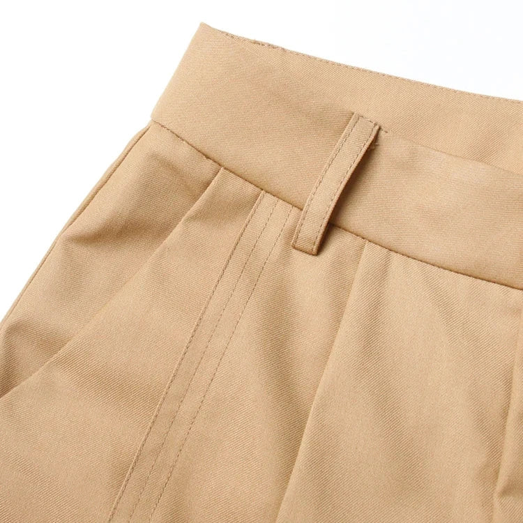 HIGH WaistED WIDE TROUSERS - MUSTARD - Image 7