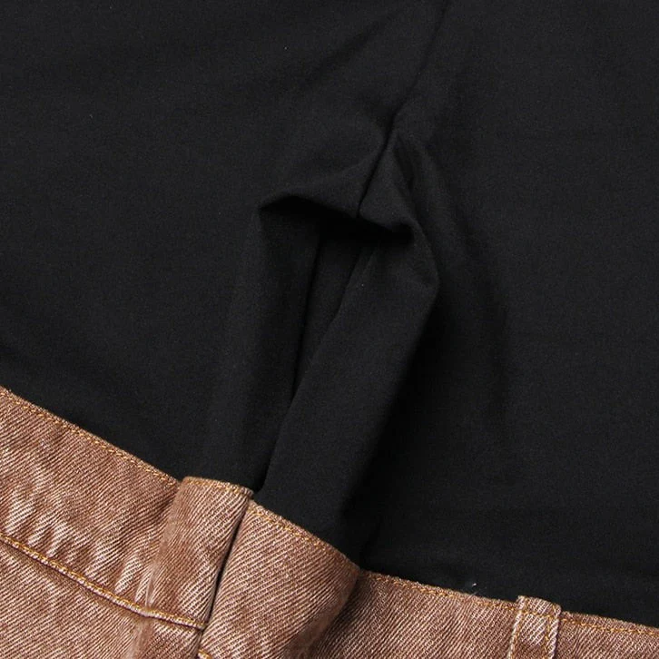 SACHIE KNEES Waist FLARED DENIM PANTS - Image 12