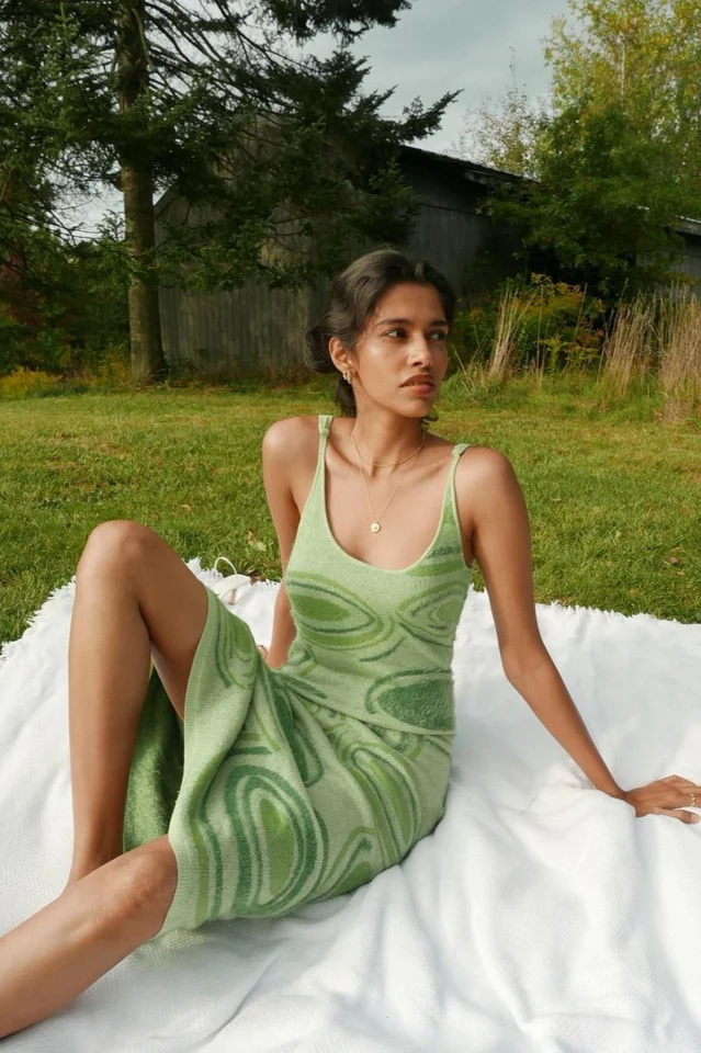Hockney Midi Dress - Image 11