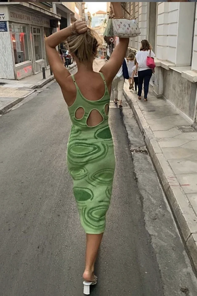 Hockney Midi Dress - Image 13