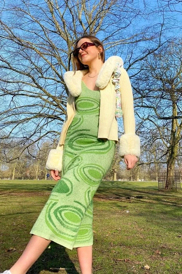 Hockney Midi Dress - Image 14