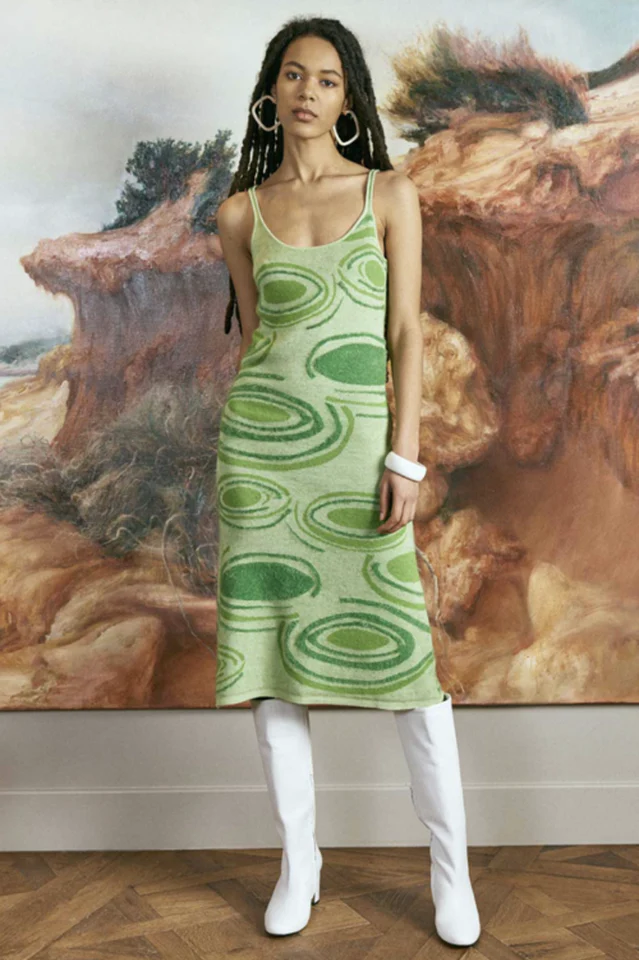 Hockney Midi Dress - Image 3