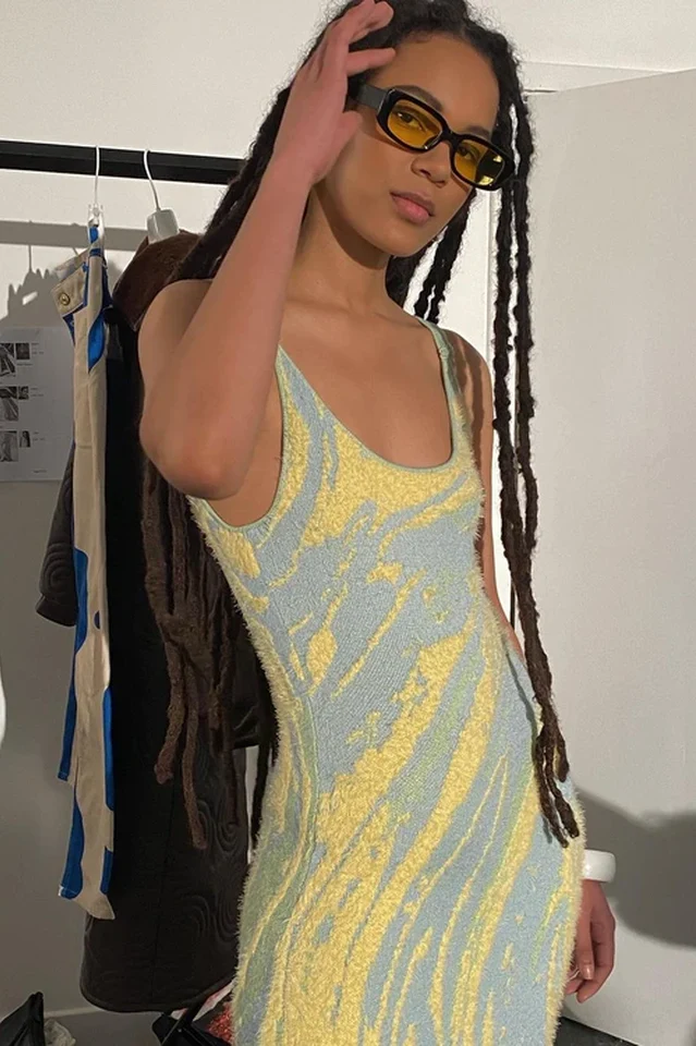 Hockney Midi Dress - Image 34