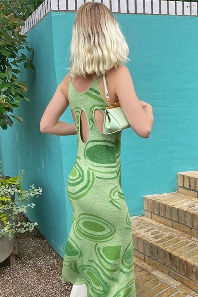 Hockney Midi Dress - Image 5