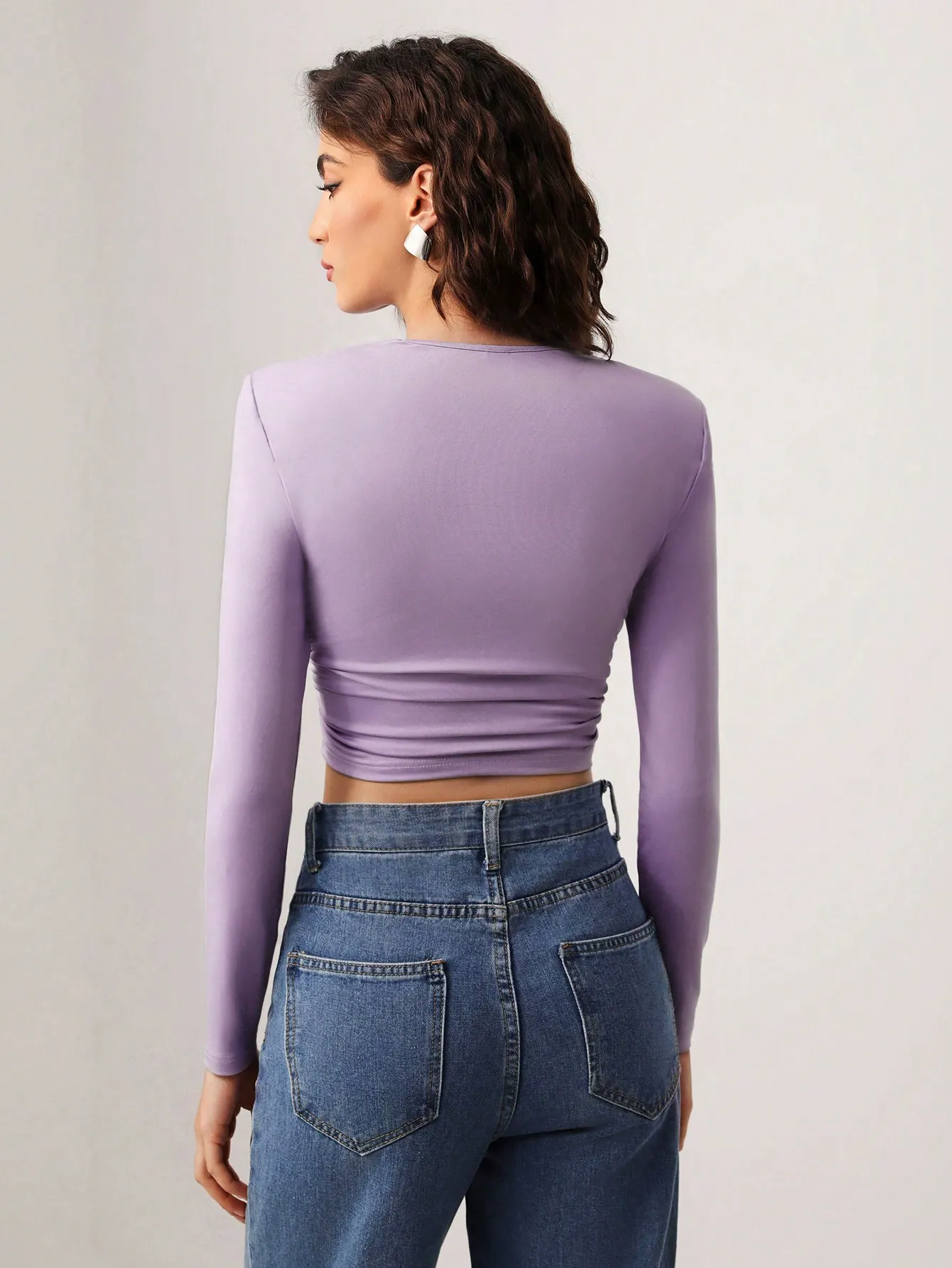 ALLA Cutout Long-Sleeve Top - Image 4
