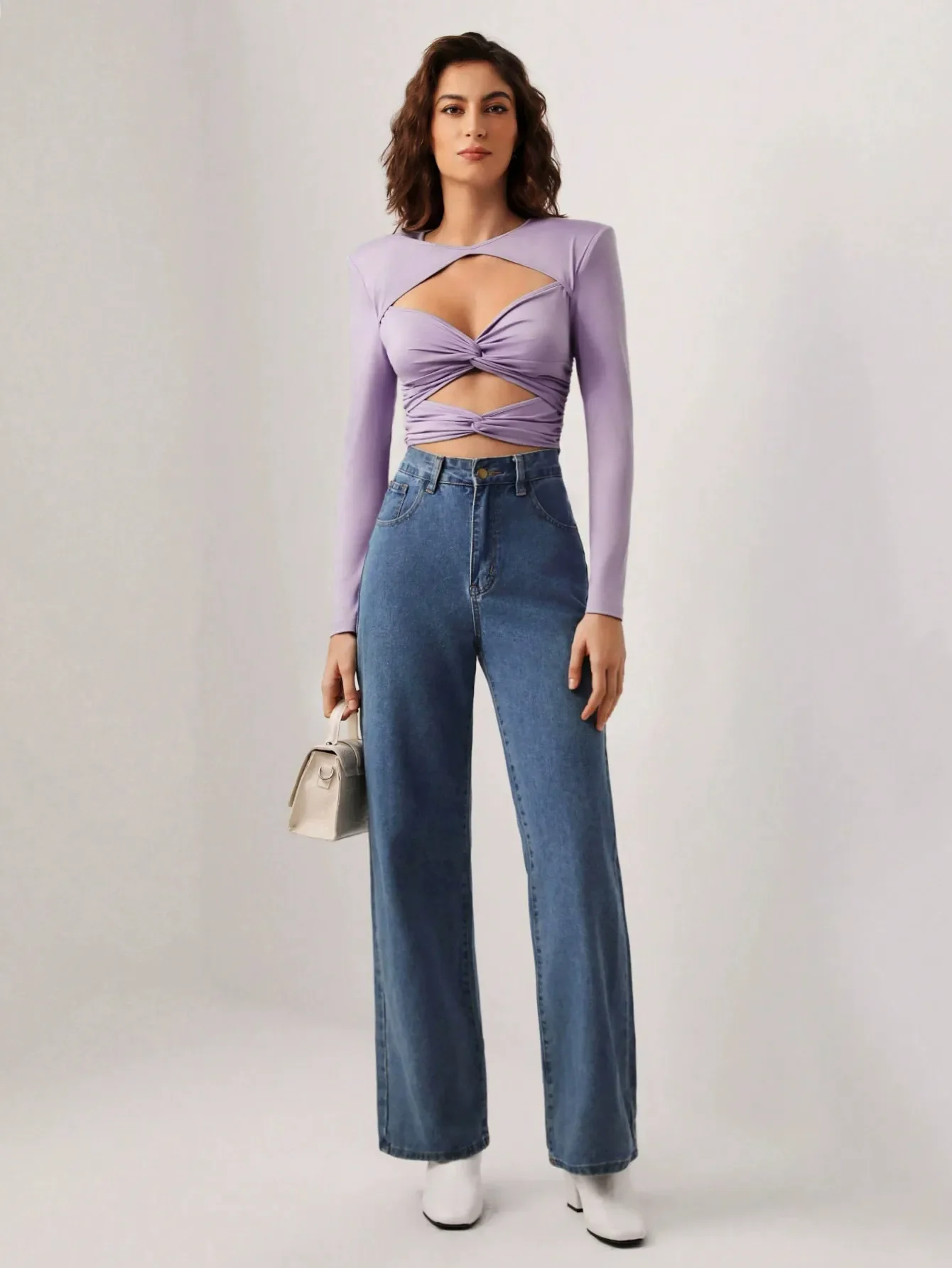 ALLA Cutout Long-Sleeve Top - Image 5