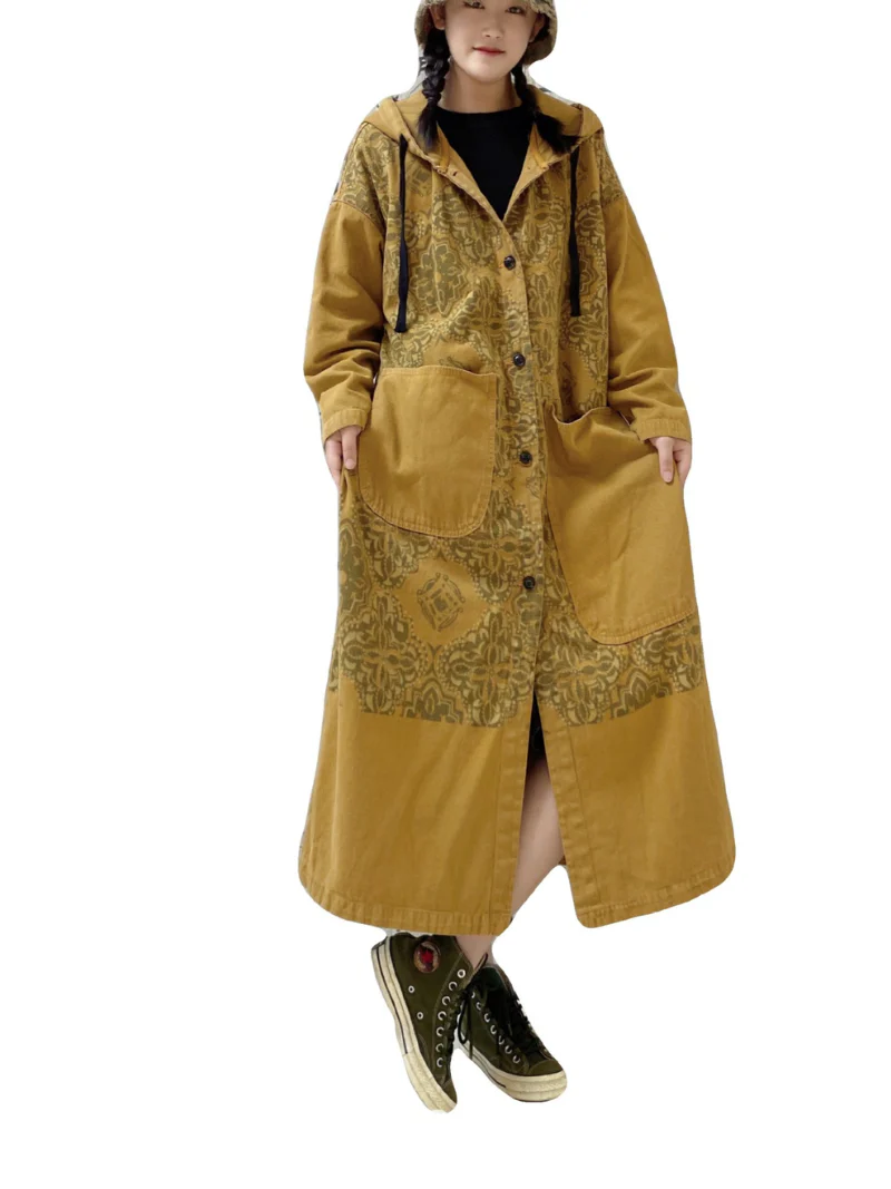 Hooded Down Jacket for Printing Coat - Image 3