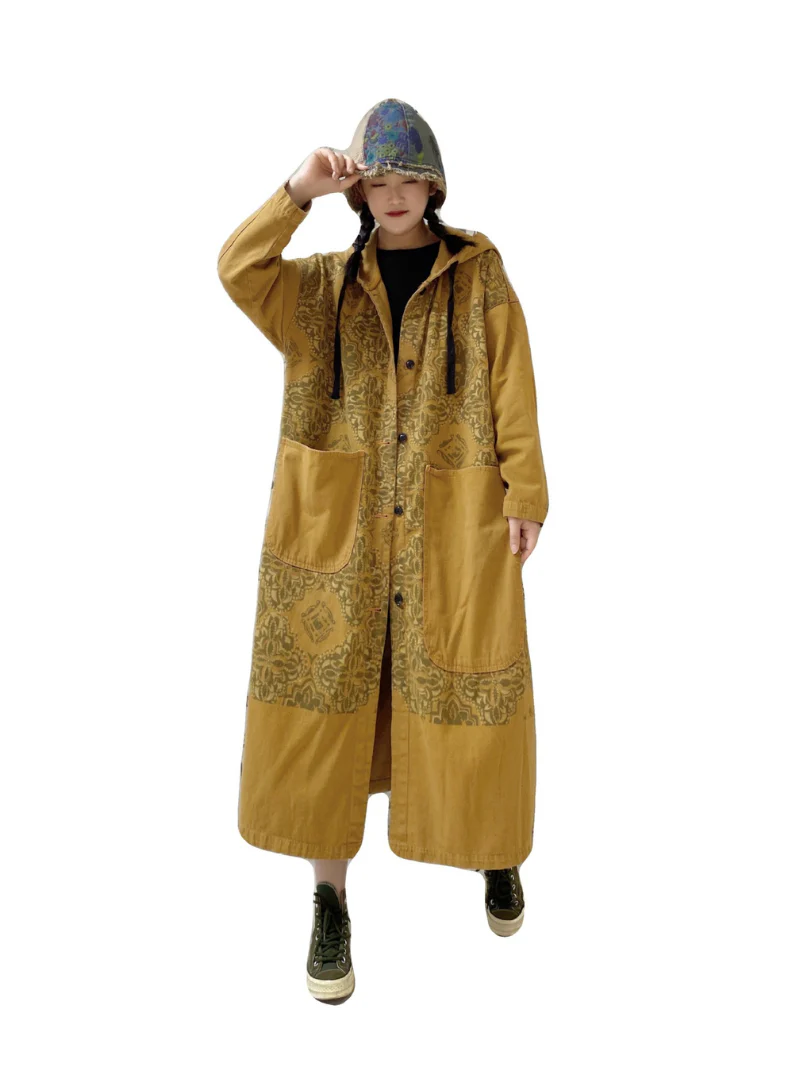 Hooded Down Jacket for Printing Coat - Image 5