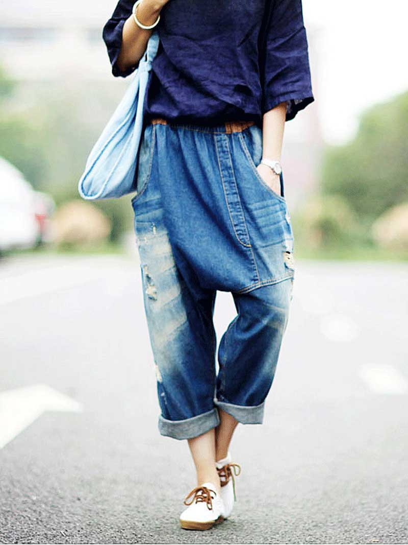 I'm No Beauty Queen Denim Pant - Image 3