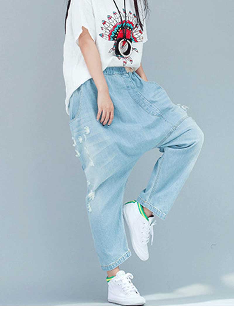 I'm No Beauty Queen Denim Pant - Image 6