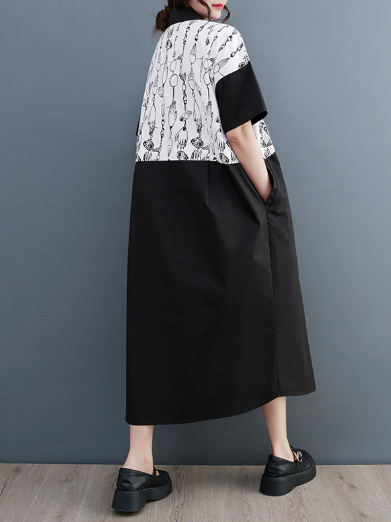 I Wanna Go Mid-Length Shirt Dress - Image 3