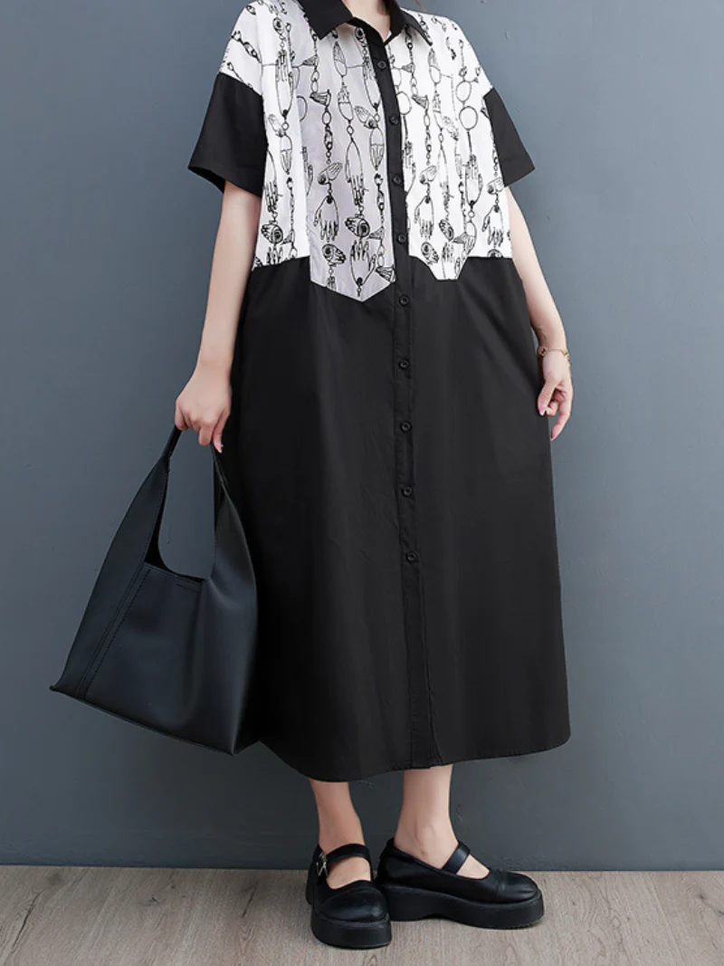 I Wanna Go Mid-Length Shirt Dress - Image 5